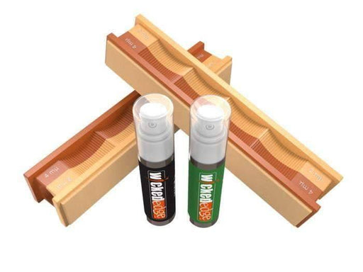 Wicked Edge 4um/2um Diamond Emulsion and Leather Strops Pack from NORTH RIVER OUTDOORS