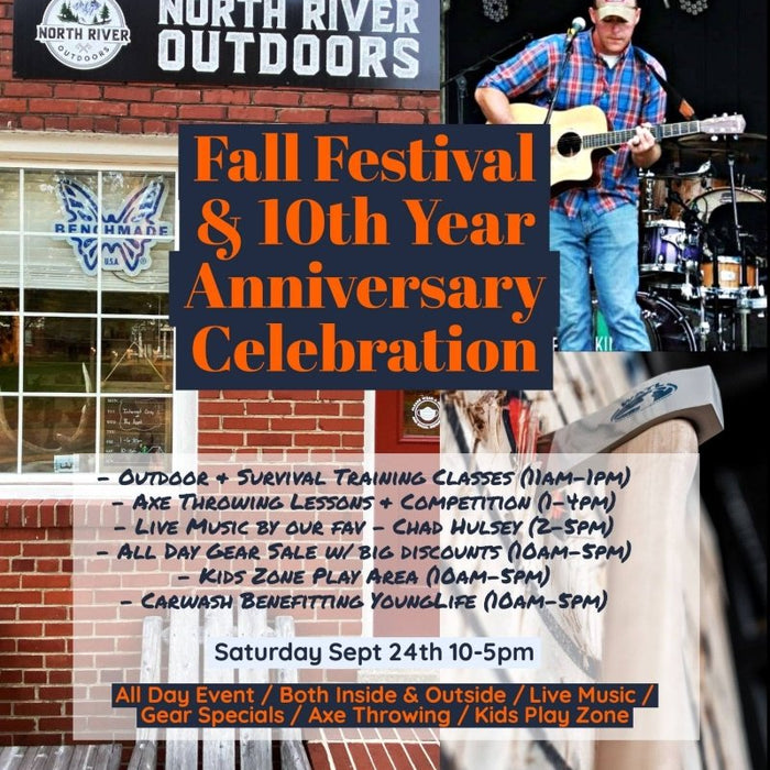 Fall Festival 10th Year Celebration - NORTH RIVER OUTDOORS