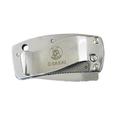 G. Sakai Ukimon Great Wave SPG STRIX Tanto Folding Knife