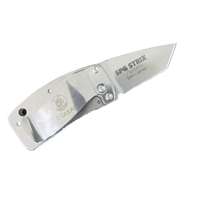 G. Sakai Ukimon Great Wave SPG STRIX Tanto Folding Knife