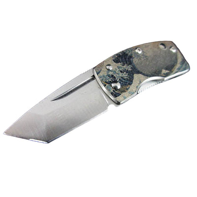 G. Sakai Ukimon Great Wave SPG STRIX Tanto Folding Knife