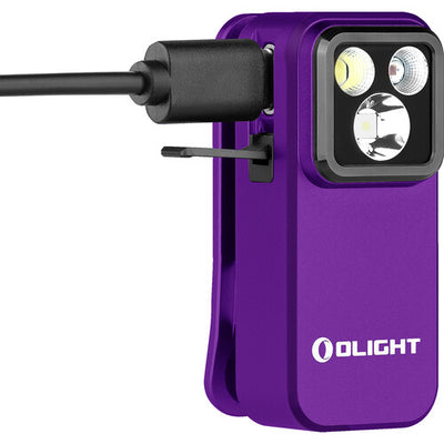 Olight Oclip Pro Rechargeable Flashlight 500 Lumens USB C
