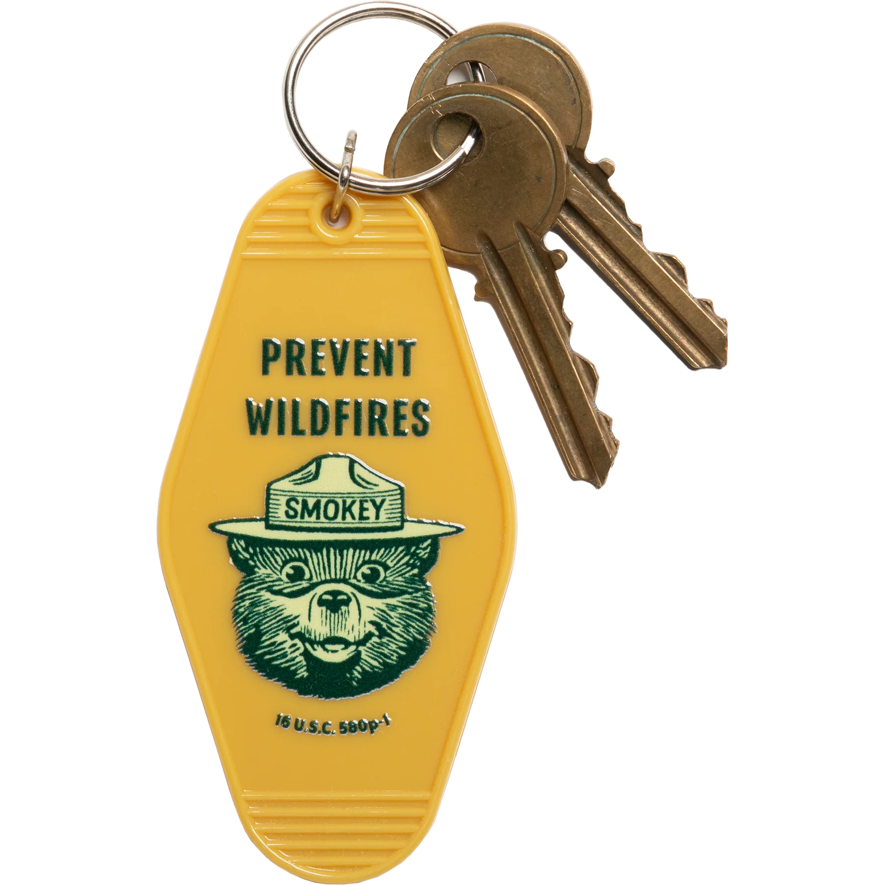 Smokey Prevent Wildfires Keychain