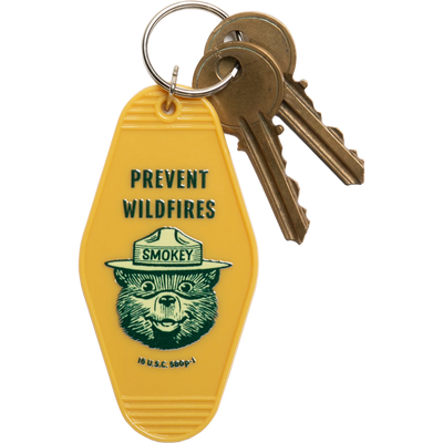 Smokey Prevent Wildfires Keychain