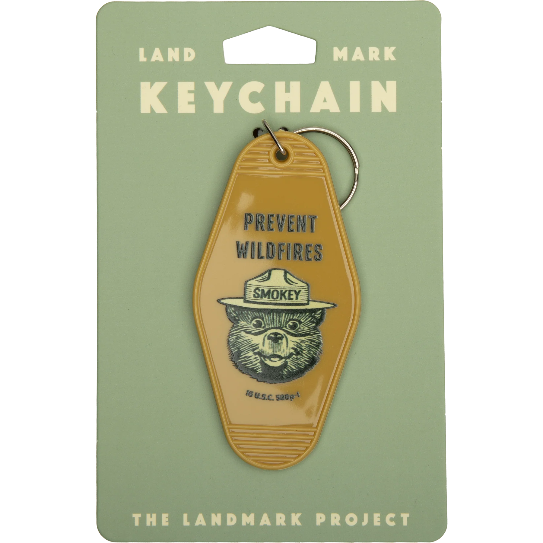 Smokey Prevent Wildfires Keychain