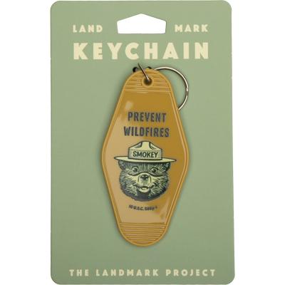 Smokey Prevent Wildfires Keychain