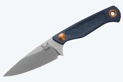 Benchmade 203-04 Dacian Blue Denim Micarta MagnaCut Blade - NORTH RIVER OUTDOORS