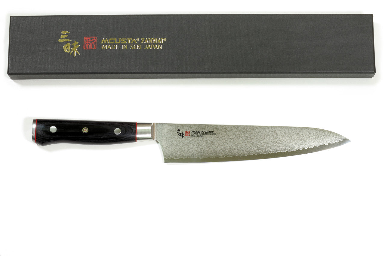 Mcusta Zanmai Classic Pro Gyuto VG-10 Damascus Kitchen Chef Knife