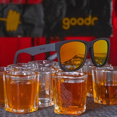 Goodr Beelzebub's Bourbon Burpees Sunglasses - NORTH RIVER OUTDOORS
