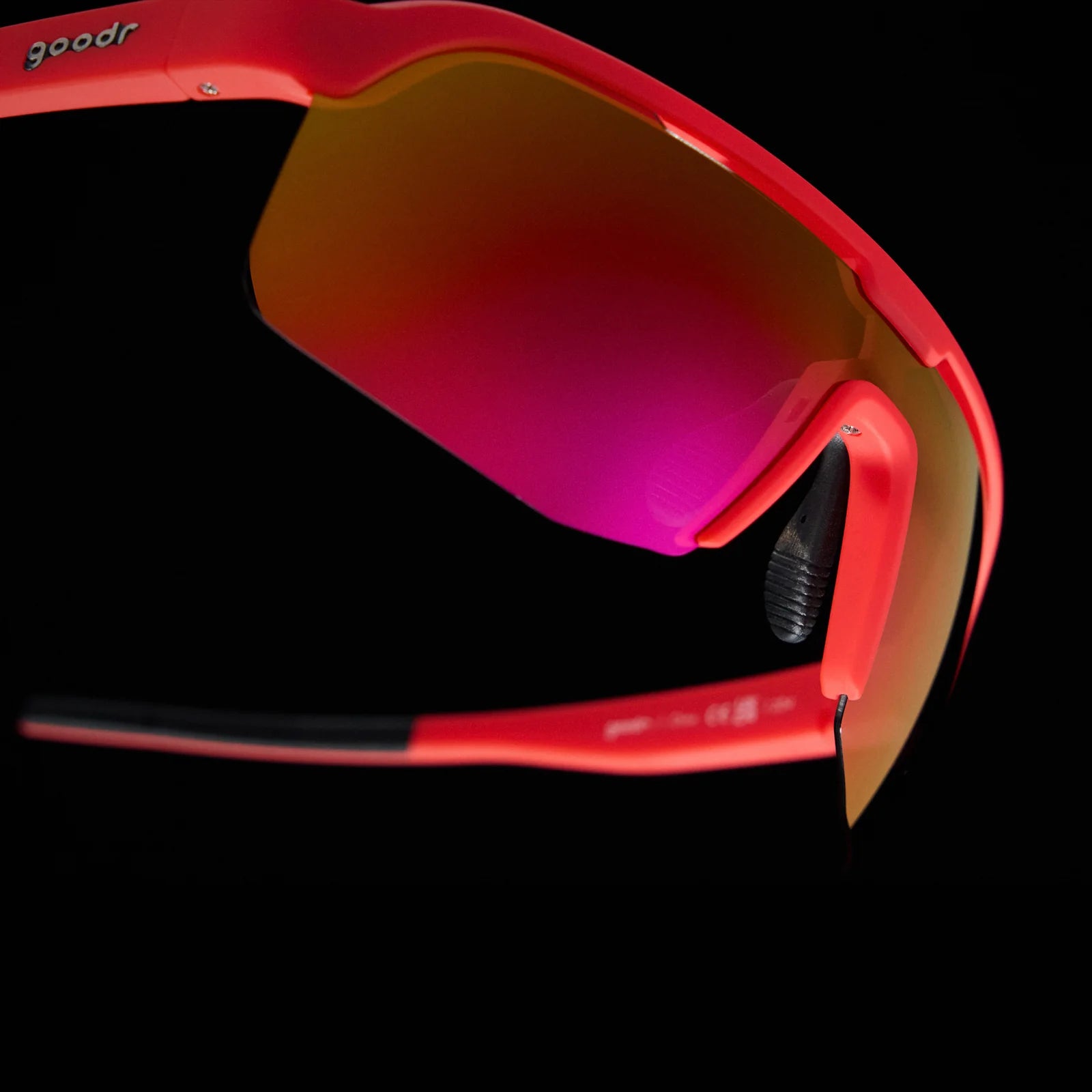 Goodr Dante's Shin Splint Inferno Bolt G Sunglasses