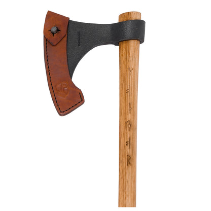 Condor Tools & Knife Valhalla Axe Series Battle Axe 6.1" Carbon Steel Head w/ American Hickory Handle and Leather Sheath