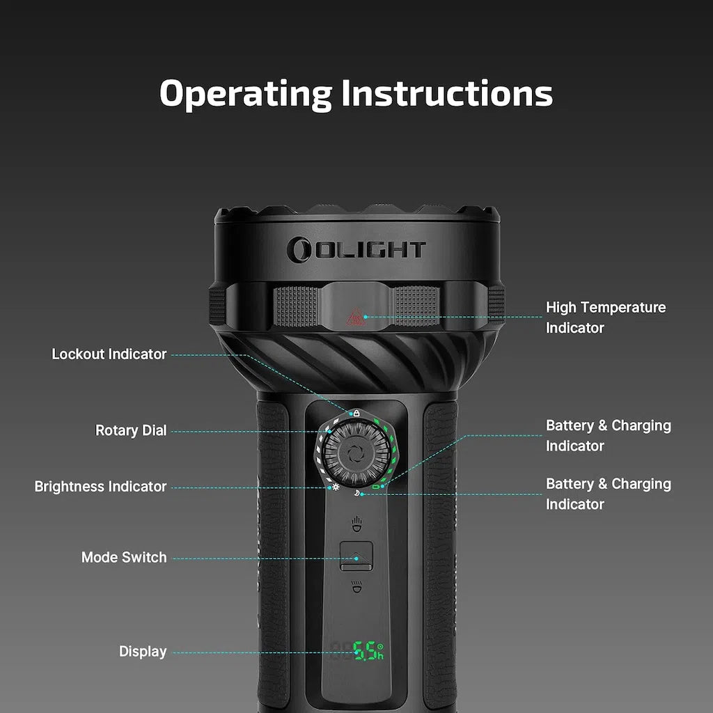 Olight Marauder 3 Flashlight (25,000 Lumens)