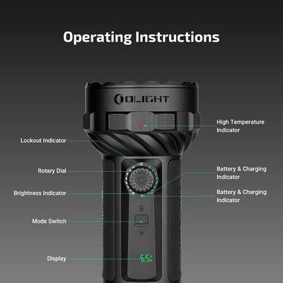 Olight Marauder 3 Flashlight (25,000 Lumens)