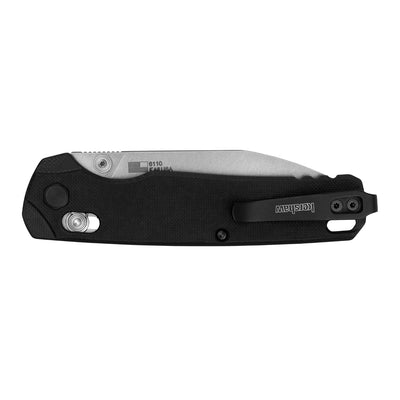 Kershaw Bel Air XL MagnaCut DuraLock Knife Black G-10 (3.4" Stonewash) 6110