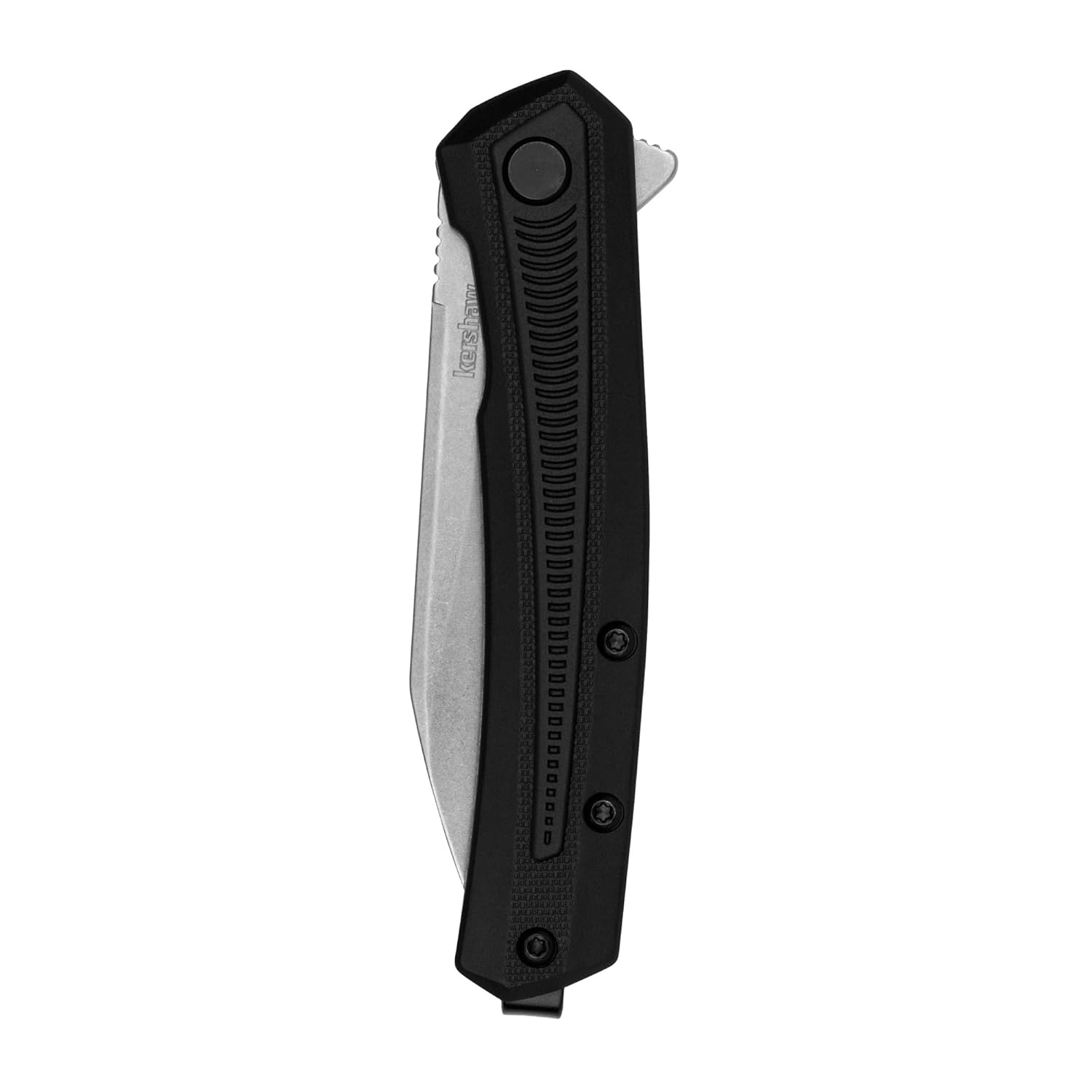 Kershaw 1427 Raygun Assisted Flipper Knife 2.8" Stonewashed Reverse Tanto