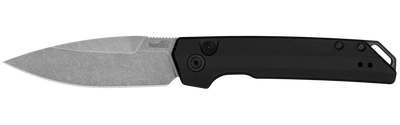 Kershaw 7038 Auto Launch Iridium Folding Knife 3.45" MagnaCut Spear Point Blade Black Handles