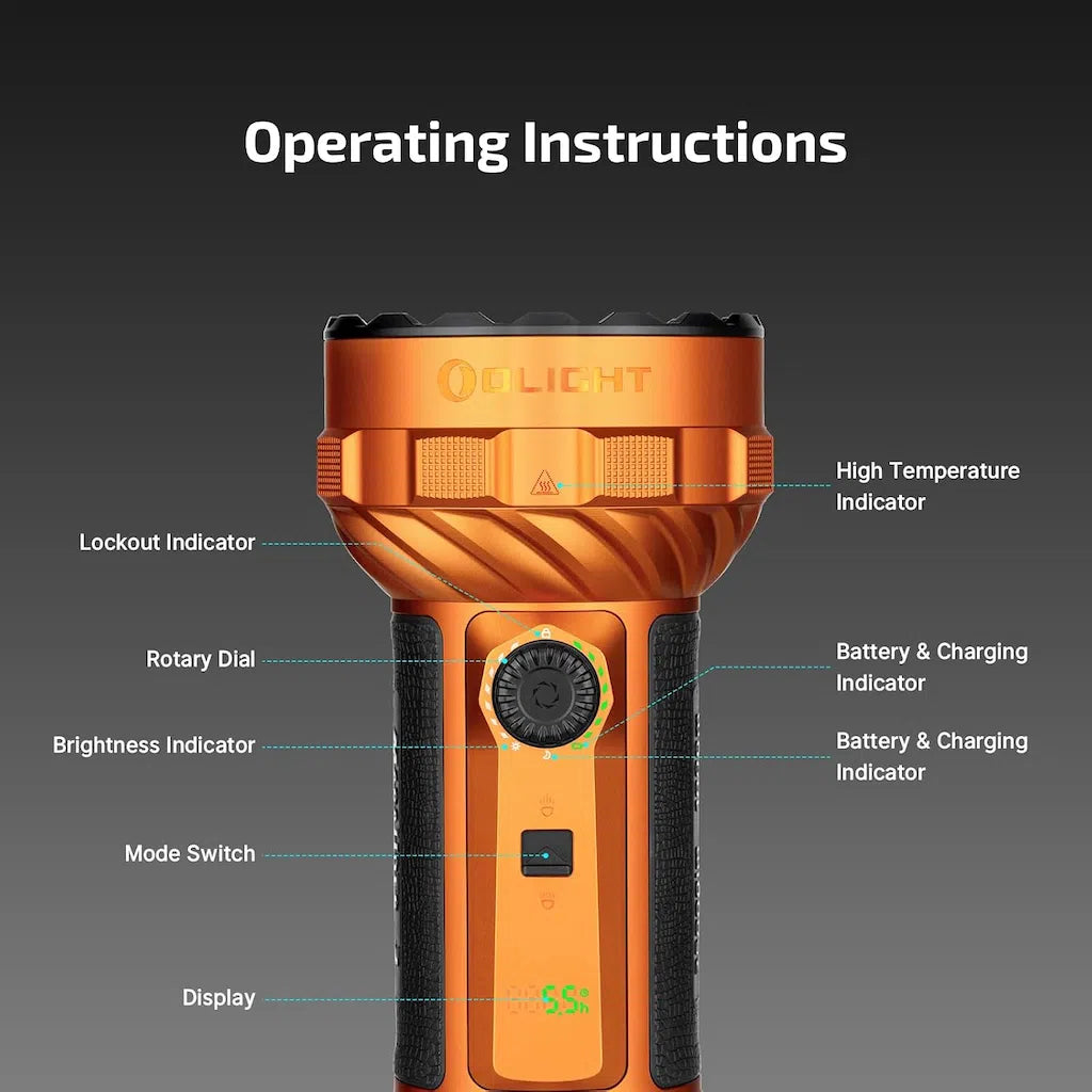 Olight Marauder 3 Flashlight (25,000 Lumens)