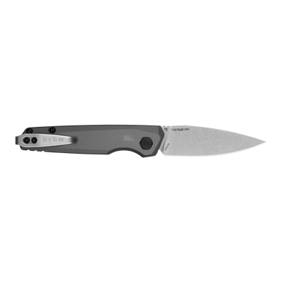 Kershaw 7551 Launch 18 Auto Folding Knife 2.79" CPM-154 Stonewashed Drop Point Blade Gray Handles