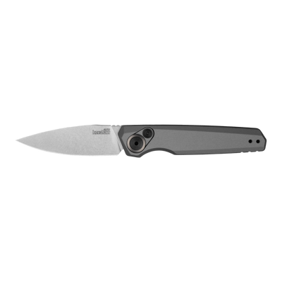 Kershaw 7551 Launch 18 Auto Folding Knife 2.79" CPM-154 Stonewashed Drop Point Blade Gray Handles