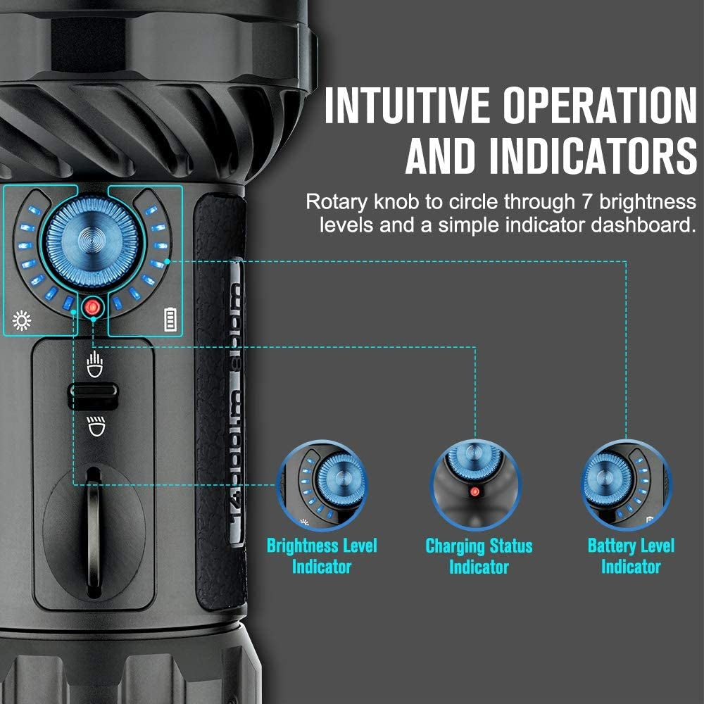 Olight Marauder 2 Flashlight (14,000 Lumens)