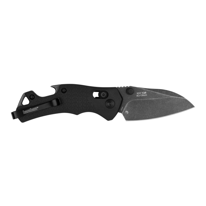 Kershaw 8337 Craze Multi-Function Folding Knife 2.35" BlackWash Reverse Tanto