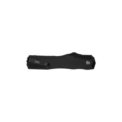 Kershaw 9000BLK Livewire OTF Auto Knife 3.3" MagnaCut Black DLC Spear Point