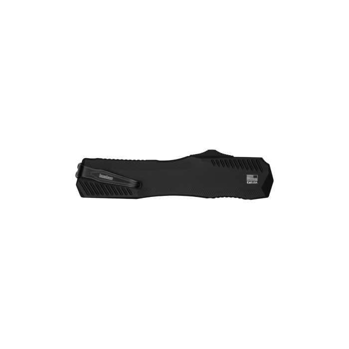 Kershaw 9000BLK Livewire OTF Auto Knife 3.3" MagnaCut Black DLC Spear Point
