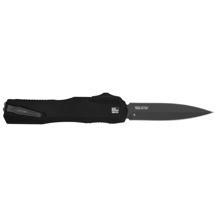 Kershaw 9000DE Livewire OTF Auto Knife 3.3" MagnaCut Black Double Edge