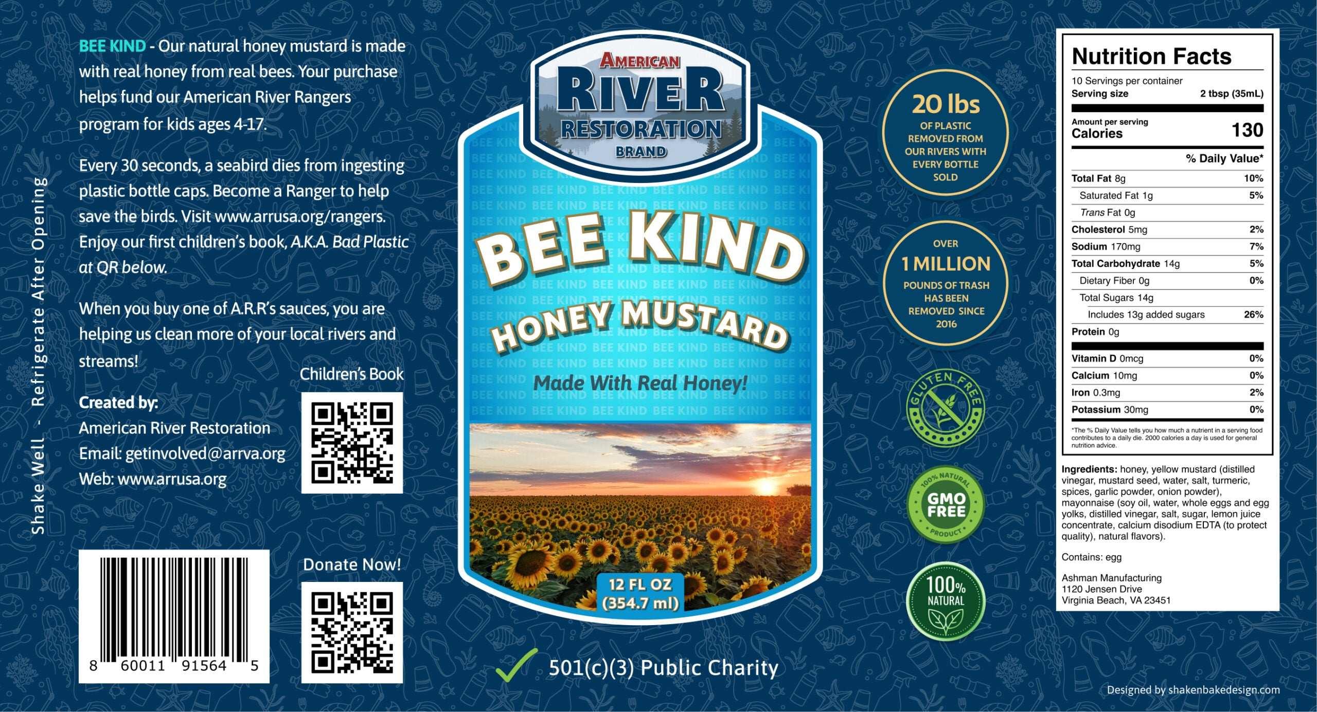 American River Restoration Sauces (Virginia) - NORTH RIVER OUTDOORS