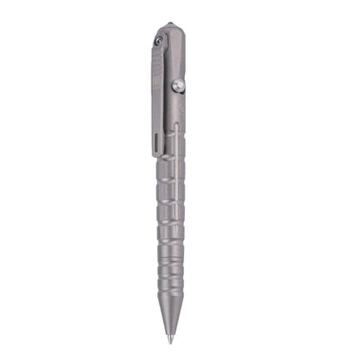 RovyVon Commander C10 Gen 2 Sandblasted & Stonewashed Titanium Bolt-action Tactical Pen - NORTH RIVER OUTDOORS