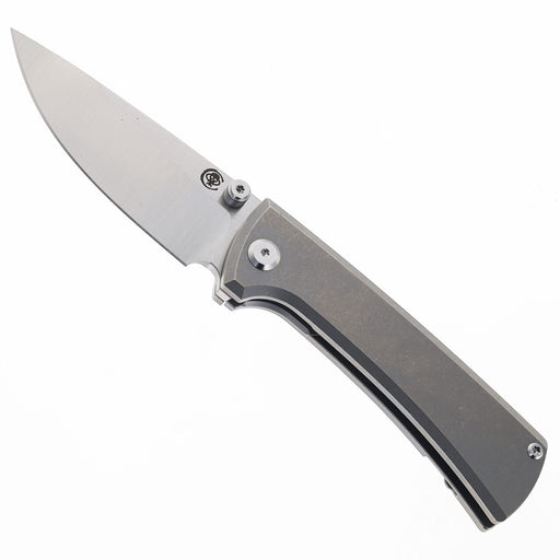 Chaves Knives RCK9 Frame Lock Knife Titanium (3.25" Satin M390) from NORTH RIVER OUTDOORS
