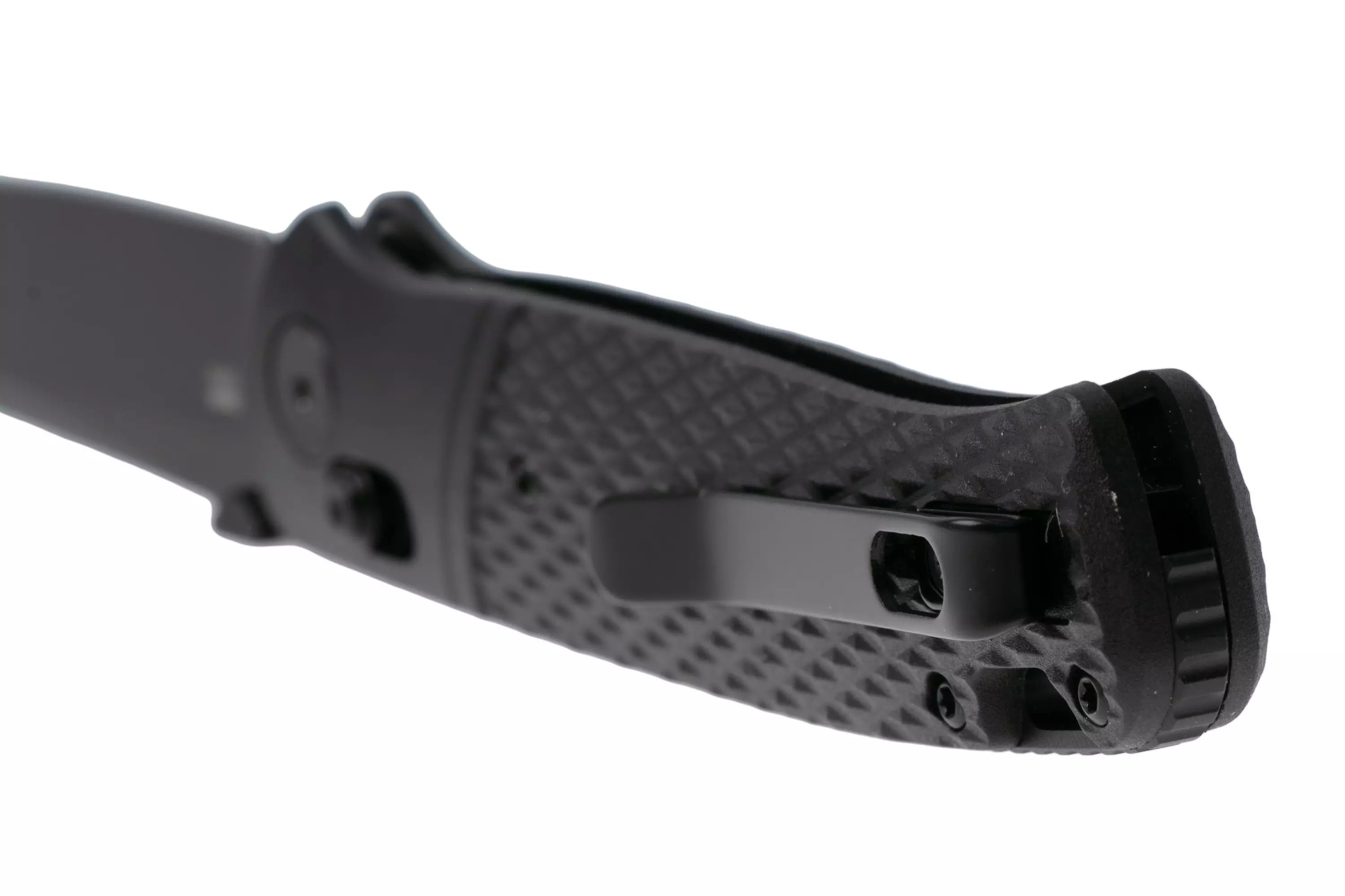 CRKT Ken Onion Counterpart Blackout Crossbar Lock Folding Knife 3.31" D2 Black Tanto Blade Handles