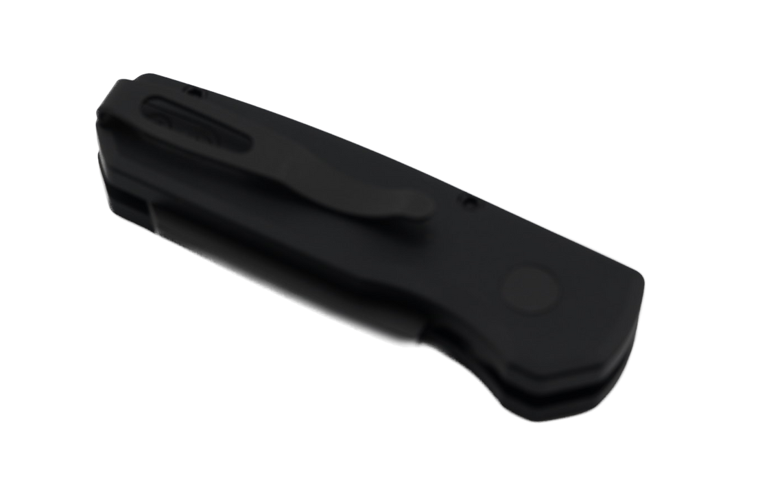 Pro-Tech Runt 5 R5403 Black Magnacut DLC Reverse Tanto Blade (USA) from NORTH RIVER OUTDOORS