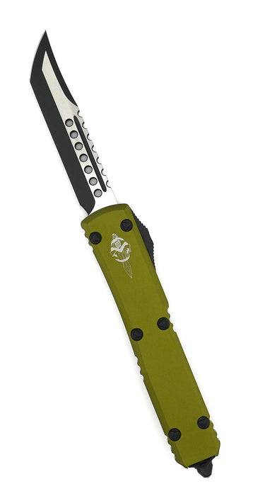 Microtech Ultratech Hellhound Signature 119-1ODS OD Green from NORTH RIVER OUTDOORS