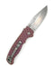 Demko Custom AD20.5 Shark Lock Folding Knife 3" S35VN Clip Point Titanium Pink Handles from NORTH RIVER OUTDOORS