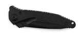 Microtech Signature Socom Bravo Manual Folding Knife 4" M390 Black DLC Tanto Titanium Handles Carbon Fiber Scales 261-1DLCTCFTIS from NORTH RIVER OUTDOORS