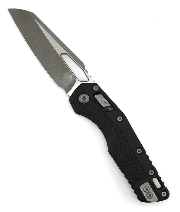 Microtech MSI RAM-LOK Manual Folding Knife 3.88" Bohler M390MK Apocalyptic Sheepsfoot Plain Blade from NORTH RIVER OUTDOORS