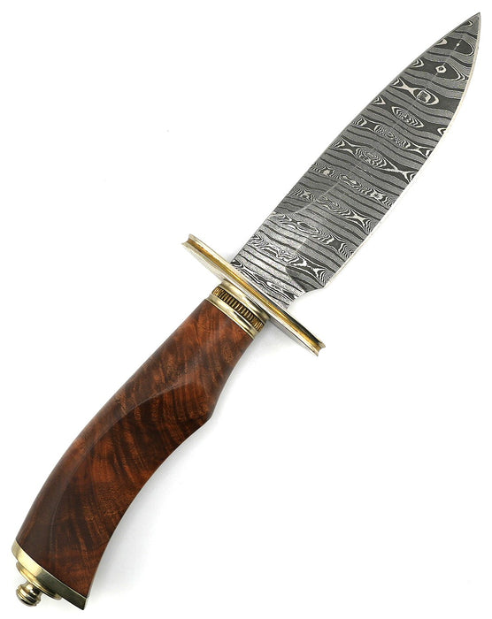 Mike Craddock Custom Damascus Collection Fixed Blade (Set) from NORTH RIVER OUTDOORS