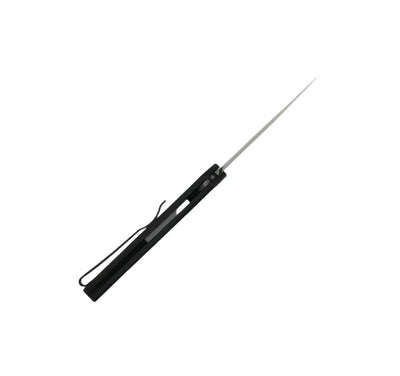 Pro-Tech Newport 3437-SG Black Wave Pattern Aluminum Smokey Grey DLC CPM S35VN - NORTH RIVER OUTDOORS