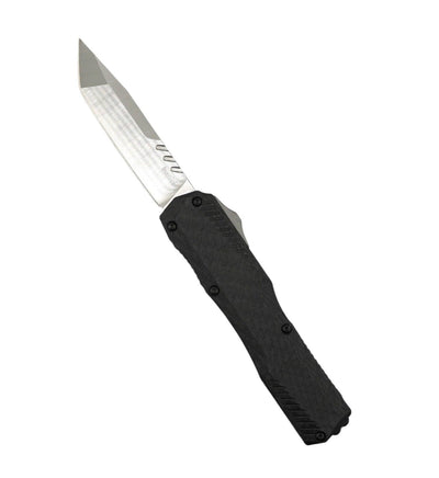 Kershaw 9000TCF Matt Diskin Livewire OTF Auto Knife 3.3" CPM-MagnaCut Satin Tanto Blade w/ Carbon Fiber and Black Aluminum Handles - NORTH RIVER OUTDOORS