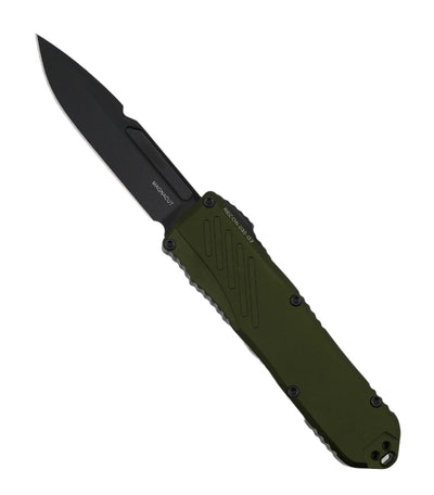Guardian Tactical RECON-035 G2 Single Edge MagnaCut Black Blade OD Green Handle - NORTH RIVER OUTDOORS