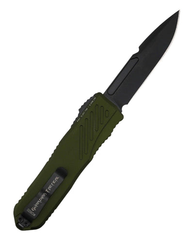 Guardian Tactical RECON-035 G2 Single Edge MagnaCut Black Blade OD Green Handle - NORTH RIVER OUTDOORS