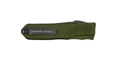 Guardian Tactical RECON-035 G2 Single Edge MagnaCut Black Blade OD Green Handle - NORTH RIVER OUTDOORS