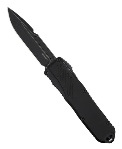Guardian Tactical RECON-035 G2 Single Edge MagnaCut Dark Stonewash Blade Black Handle - NORTH RIVER OUTDOORS
