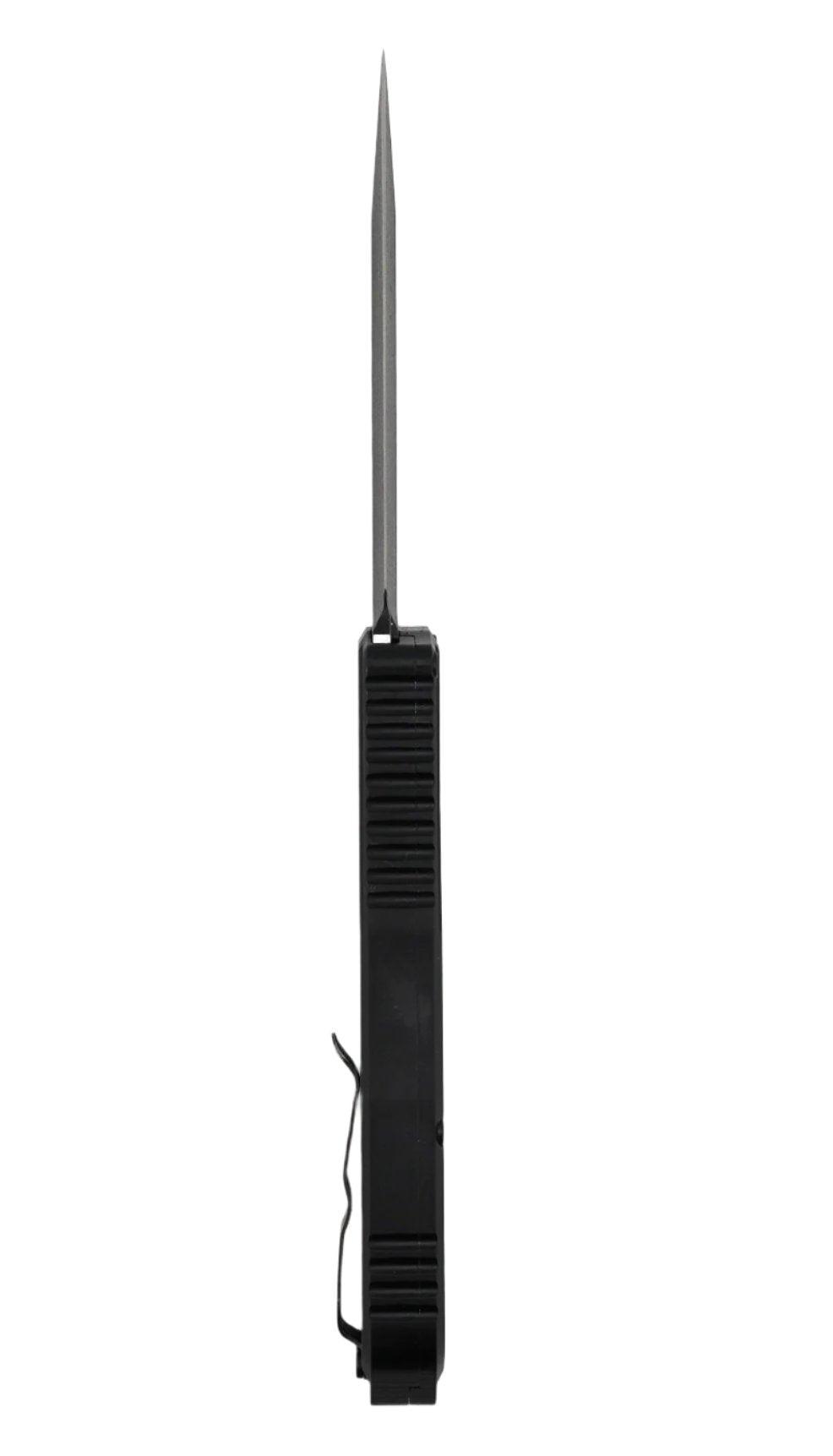 Guardian Tactical RECON-035 G2 Single Edge MagnaCut Dark Stonewash Blade Black Handle - NORTH RIVER OUTDOORS