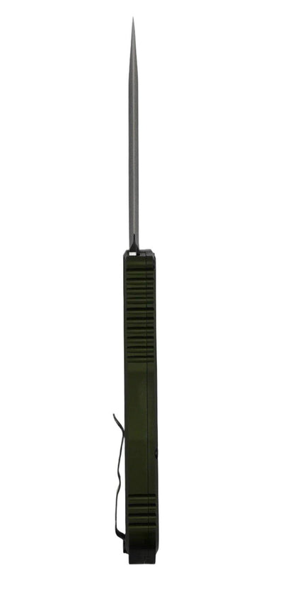 Guardian Tactical RECON-035 G2 Single Edge MagnaCut Dark Stonewash Blade OD Green Handle - NORTH RIVER OUTDOORS