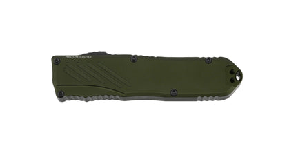 Guardian Tactical RECON-035 G2 Single Edge MagnaCut Dark Stonewash Blade OD Green Handle - NORTH RIVER OUTDOORS