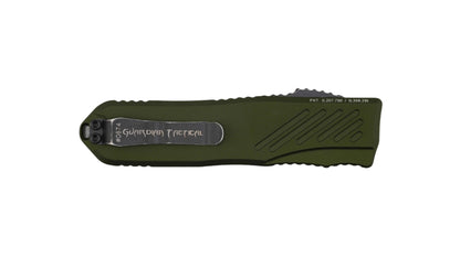 Guardian Tactical RECON-035 G2 Single Edge MagnaCut Dark Stonewash Blade OD Green Handle - NORTH RIVER OUTDOORS