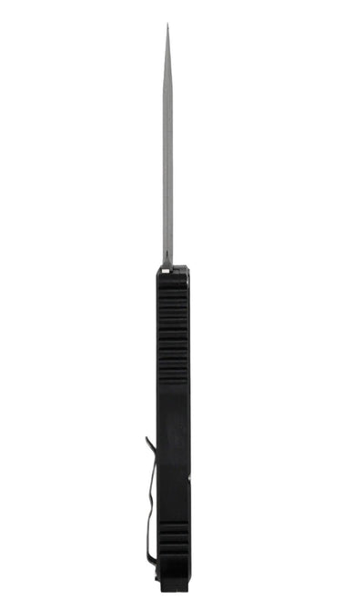 Guardian Tactical RECON-035 G2 Single Edge MagnaCut Stonewash Blade Black Handle - NORTH RIVER OUTDOORS