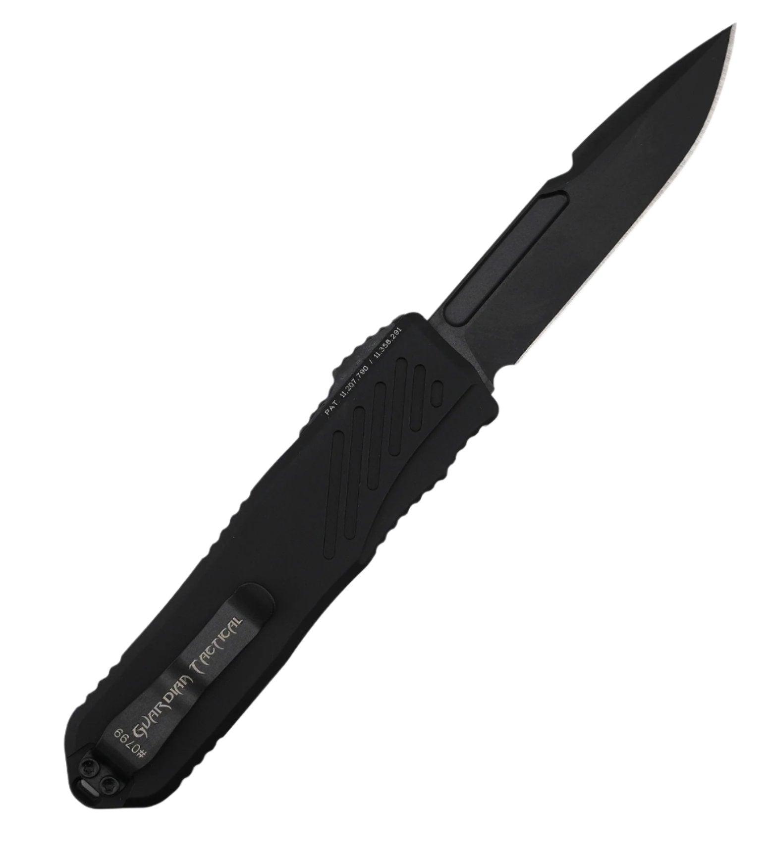 Guardian Tactical RECON-035 G2 Single Edge MagnaCut Black Blade Black Handle - NORTH RIVER OUTDOORS